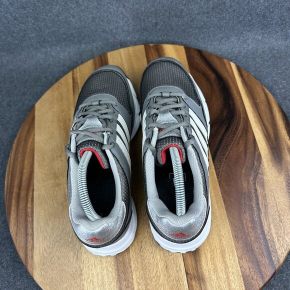 Adidas Mens 7.5 Tech Response 4.0 Spiked Golf Shoes Gray White Q47083 - Picture 9 of 12